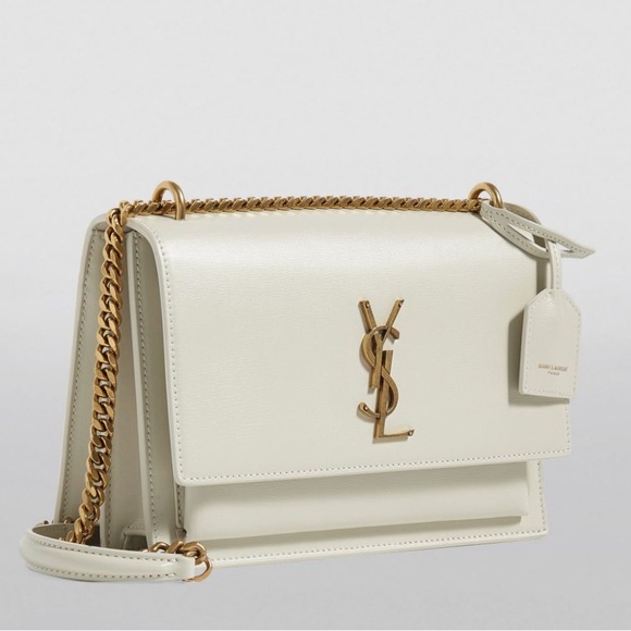 YSL SUNSET MEDIUM IN SMOOTH LEATHER - Picture 7 of 16